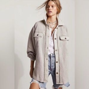 Free People Ruby Button-Up Jacket